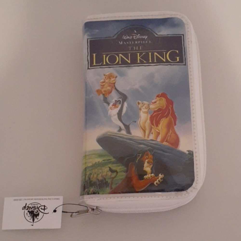 NWT Disney Lion King VHS Wallet